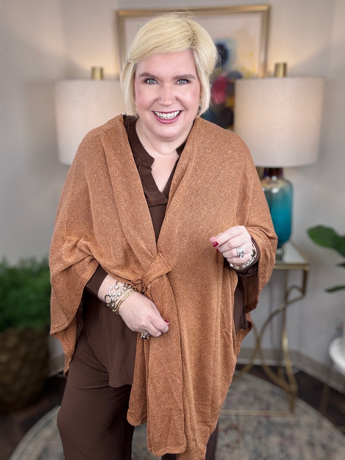 Wrap You In Love Poncho-4 Colors!