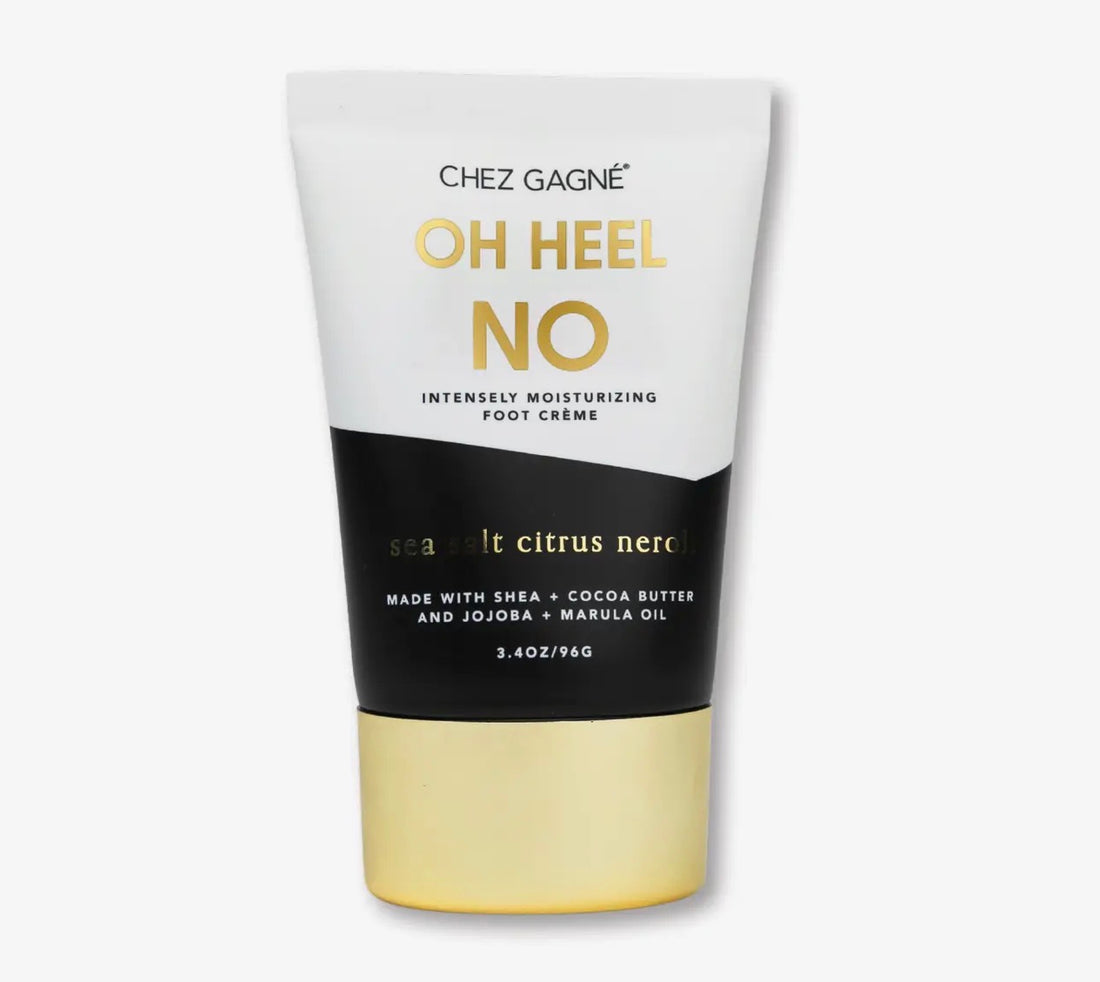 Oh Heel No - Clean + Foot Crème - Sea
Salt Citrus + Neroli - 3.4oz