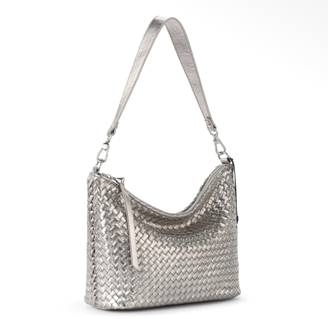 The Sak | Juniper Small Hobo Woven-Pyrite Woven