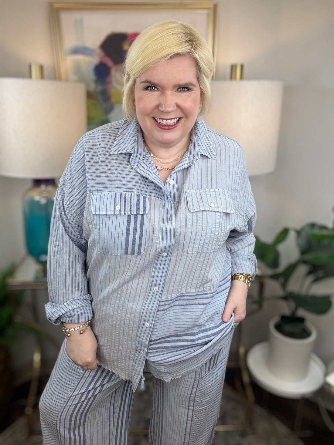 Soft Thoughts Curvy Top