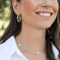 Natalie Wood | Graceful Hoop Earrings-Gold