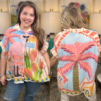 Fabulous Flamingo Top
