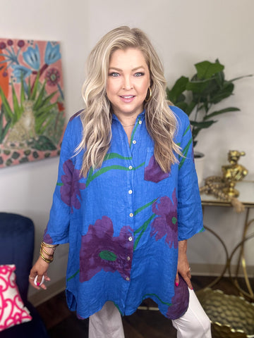 Floral Fantasy Tunic