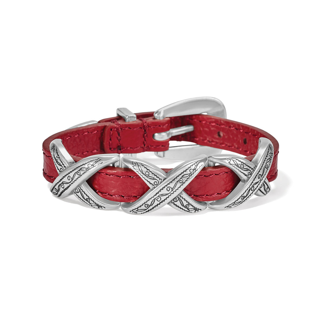 Brighton | Kriss Kross Etched Bandit Bracelet-7 Colors