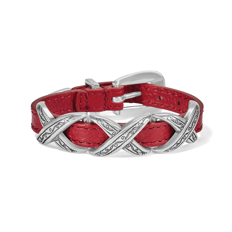 Brighton | Kriss Kross Etched Bandit Bracelet-7 Colors