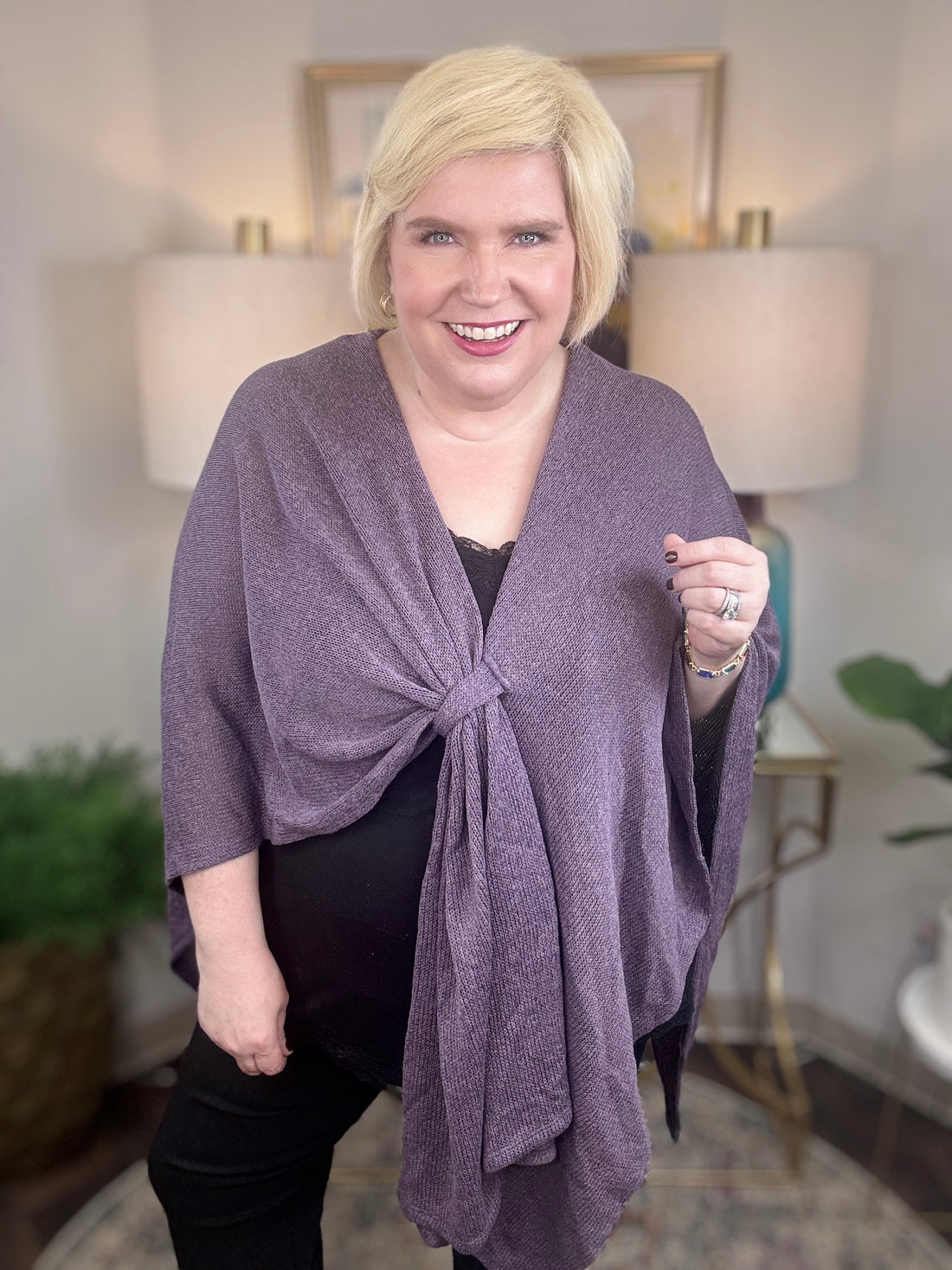 Wrap You In Love Poncho-2 Colors!