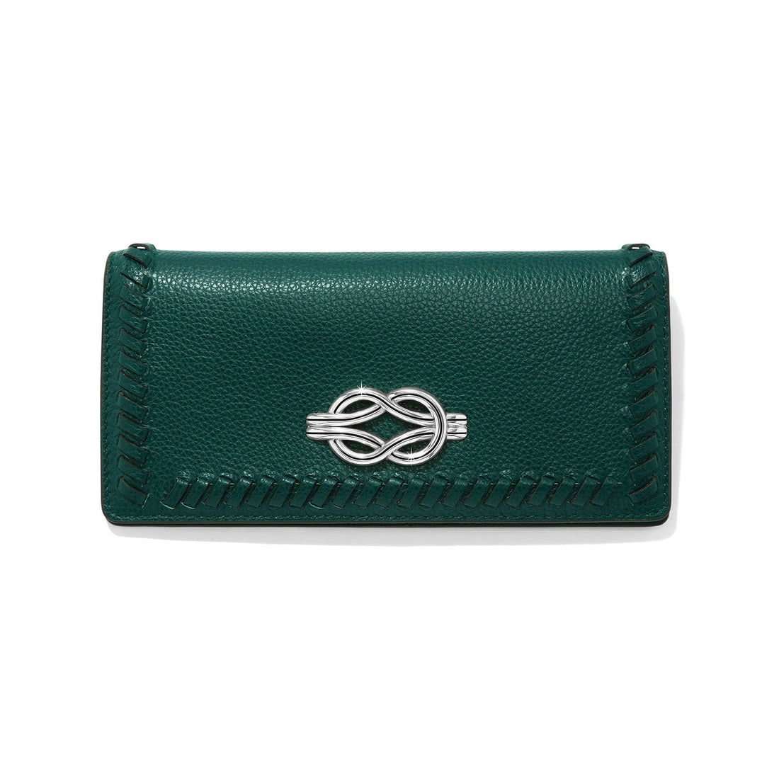 Brighton | Interlok Harmony Slim Folio-Jewel Green