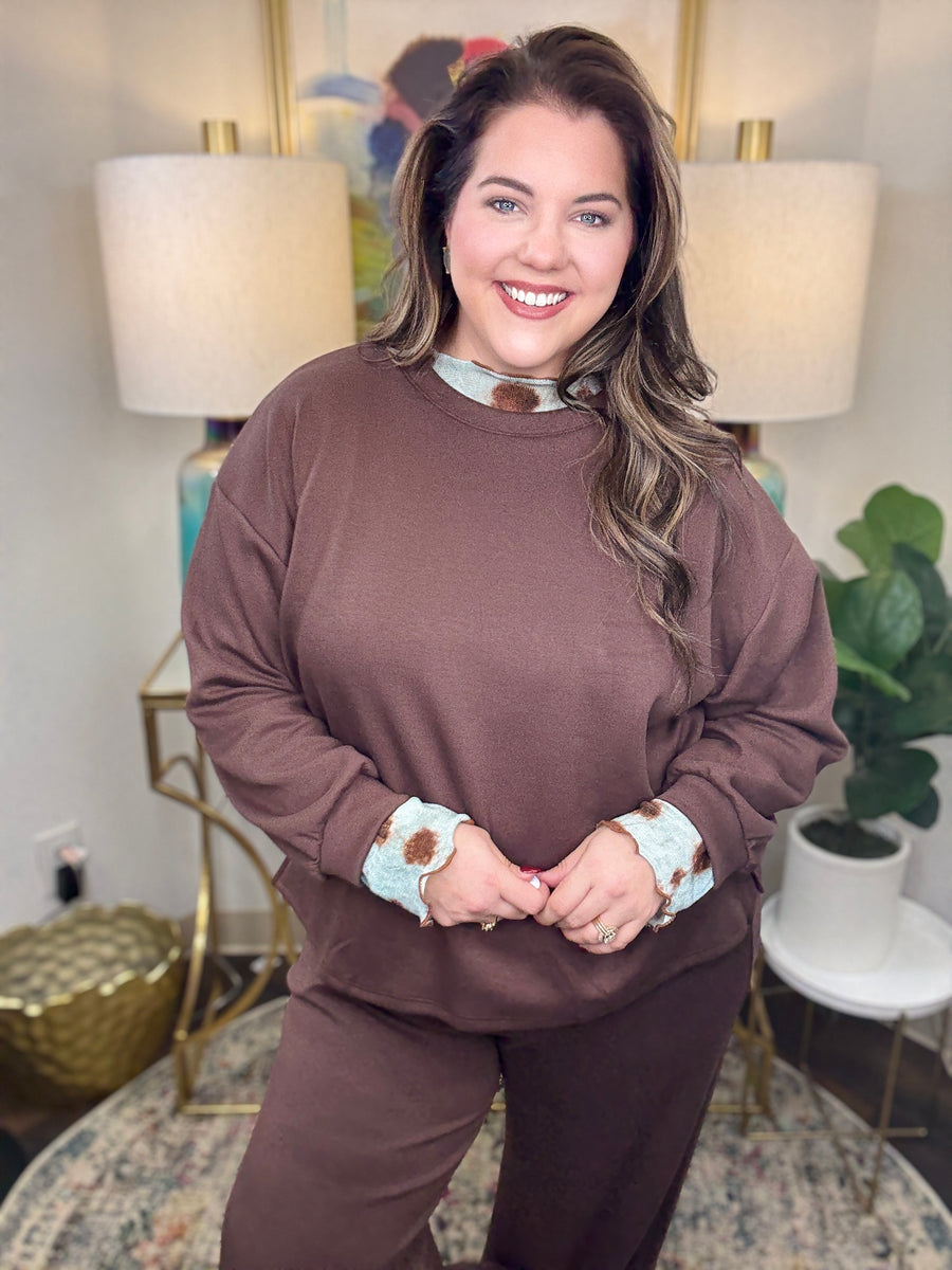 Dotted Line Layering Shirt-S-3X, 2 Colors!