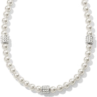 Brighton | Meridian Petite Pearl Station Necklace