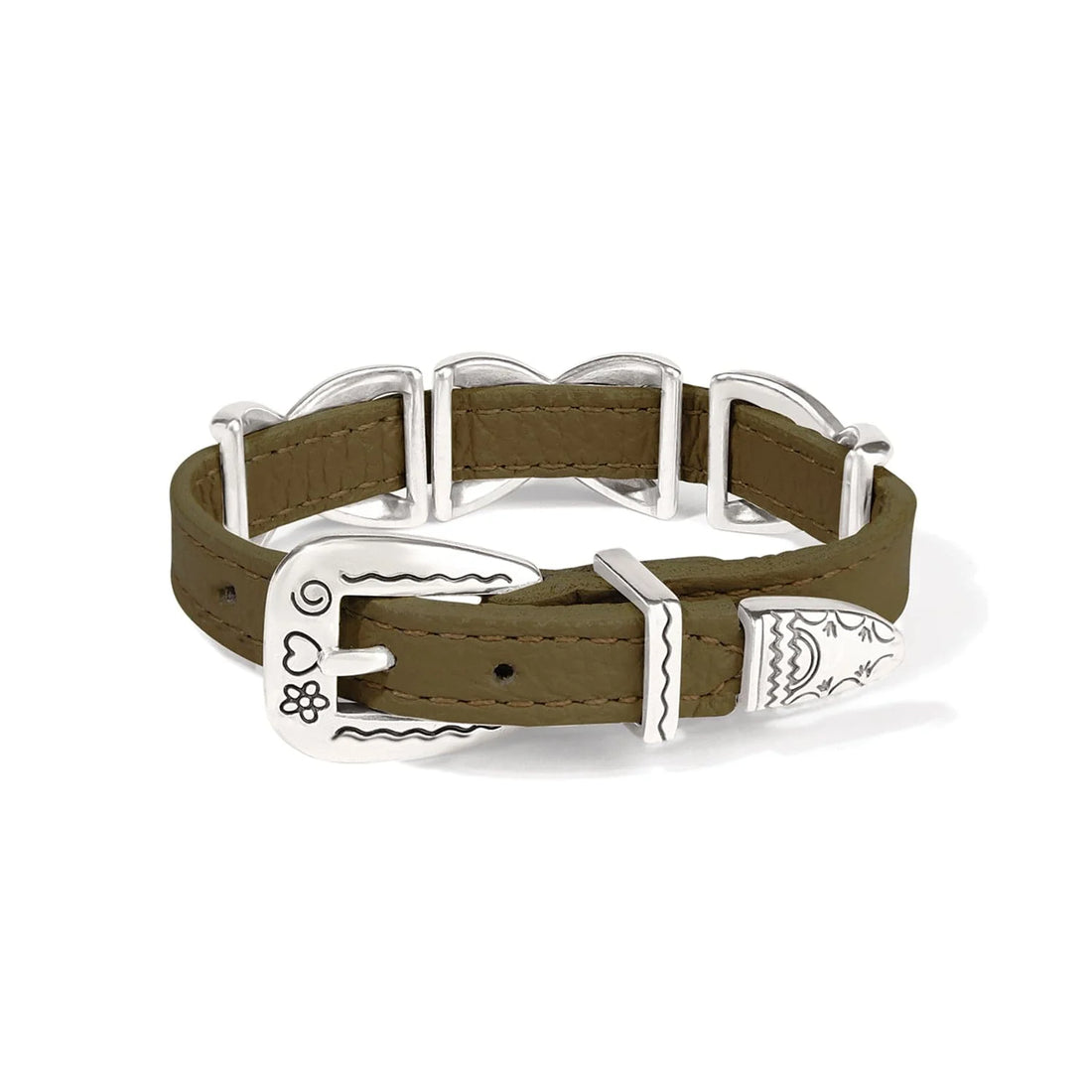 Brighton | Kriss Kross Etched Bandit Bracelet-7 Colors