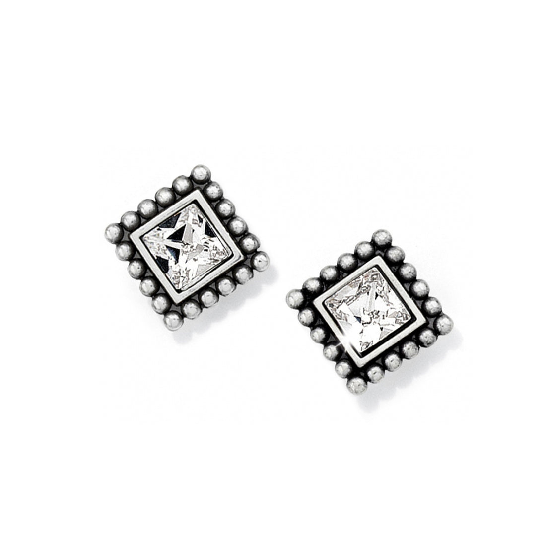 Brighton | Sparkle Square Mini Post Earrings