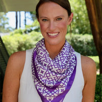 Caroline Hill | Langston Scarf-Purple
