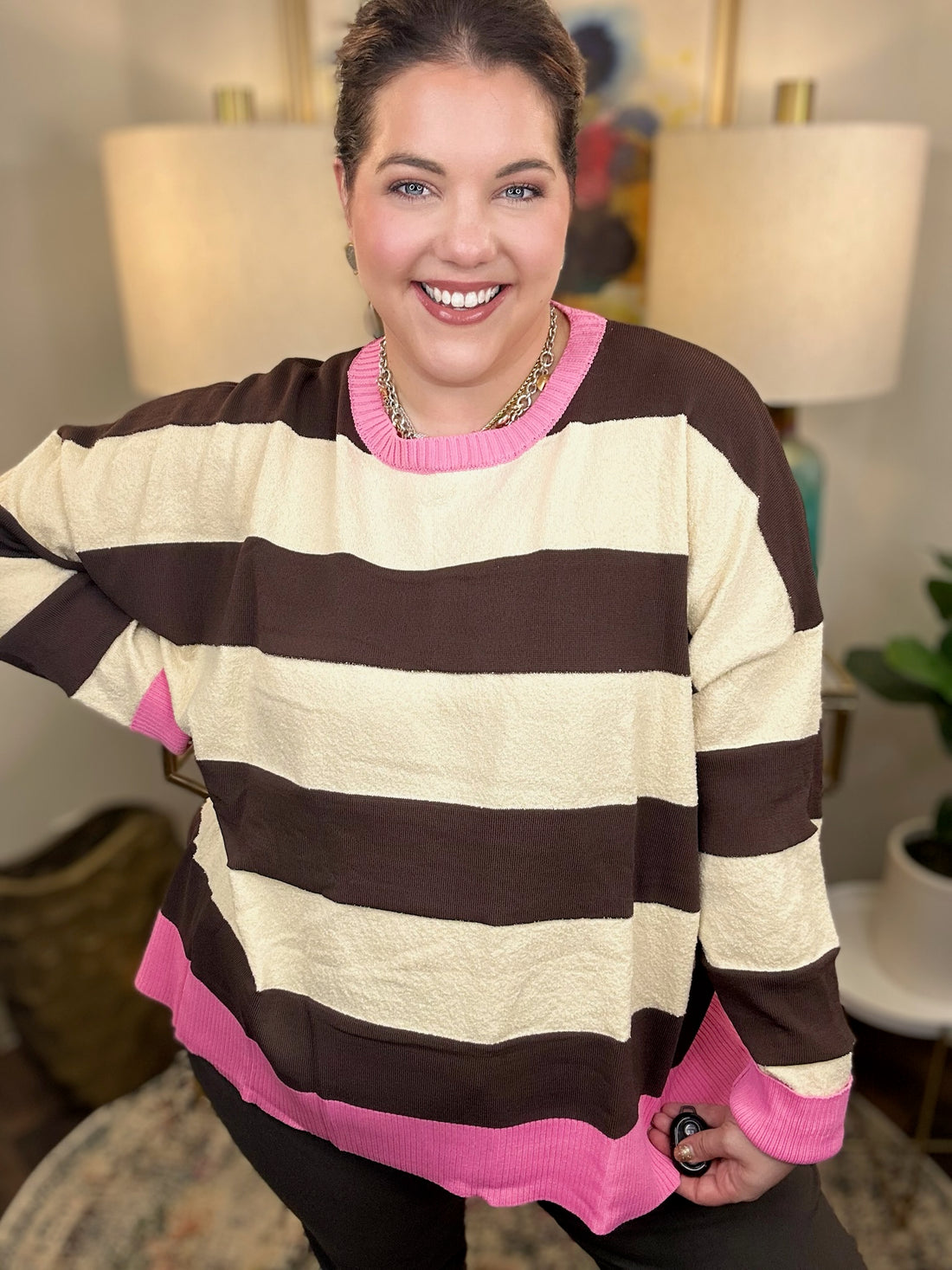 Branch Out Curvy Top