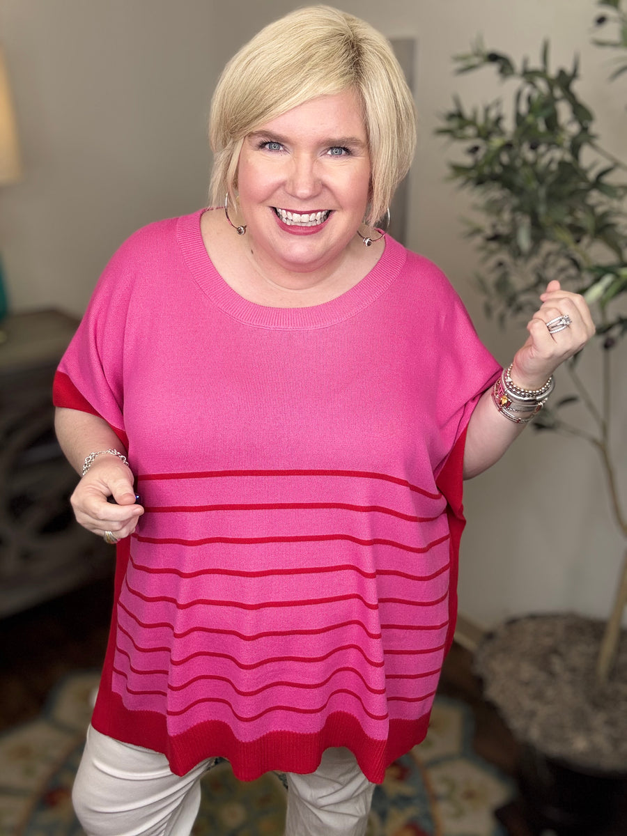 Breathing Out Curvy Top