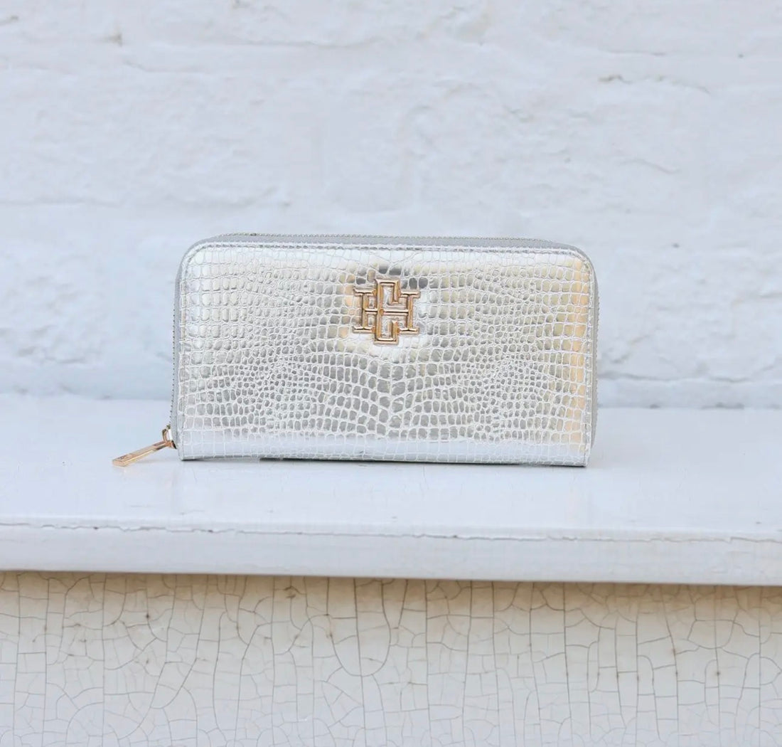 Caroline Hill | Penelope Wallet-Silver EC