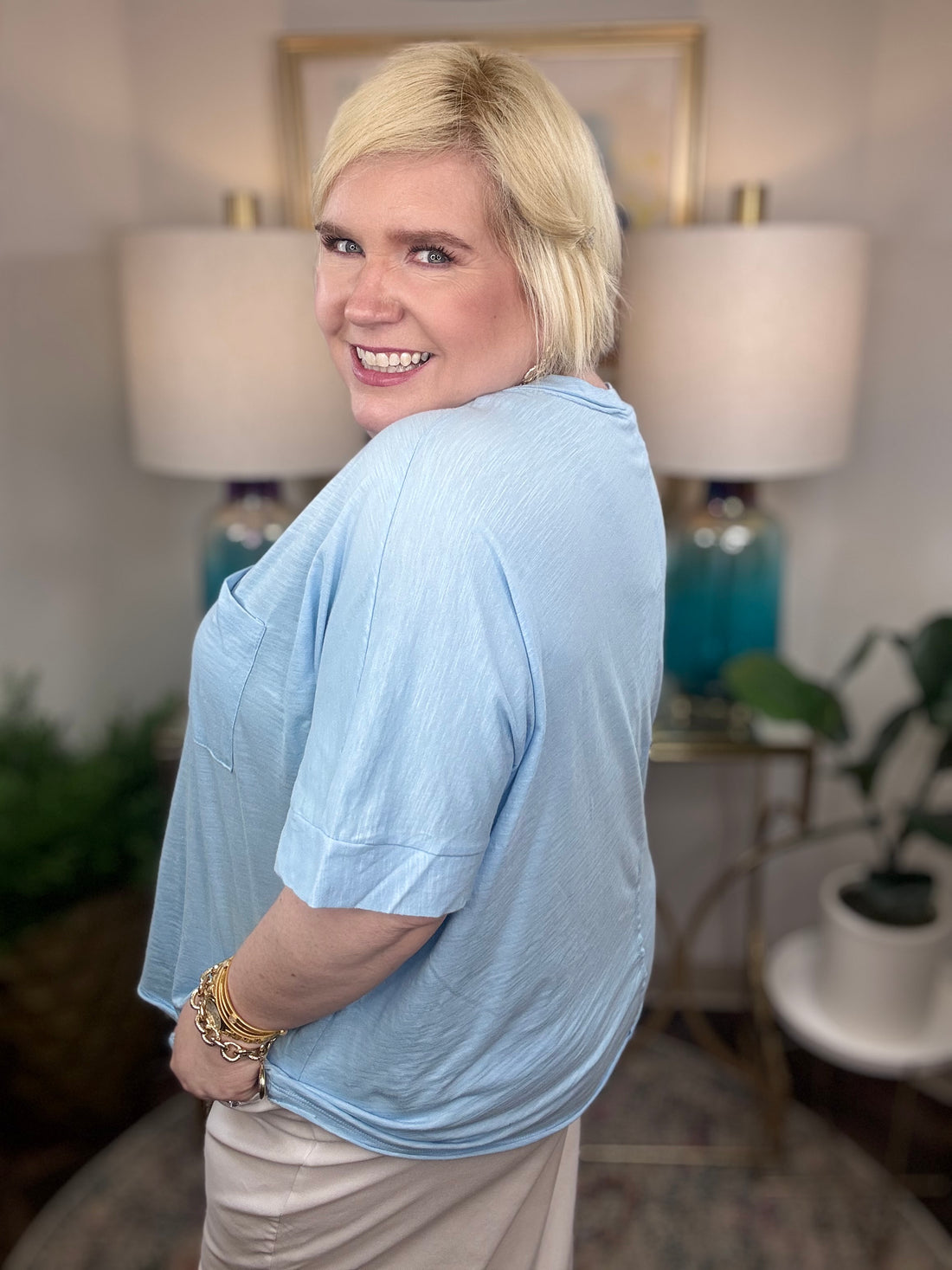 Wind In My Hair Top-S-3X: 4 Colors