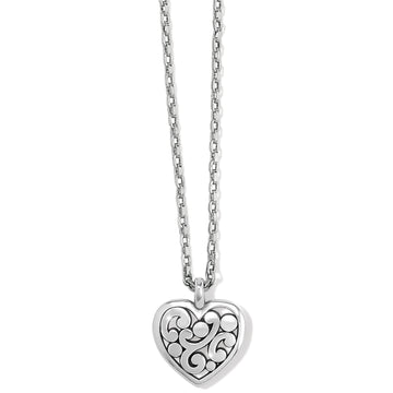 Brighton | Contempo Heart Necklace Silver