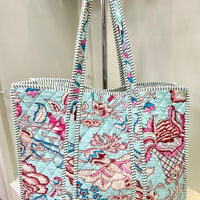 Queen’s Quilted Tote