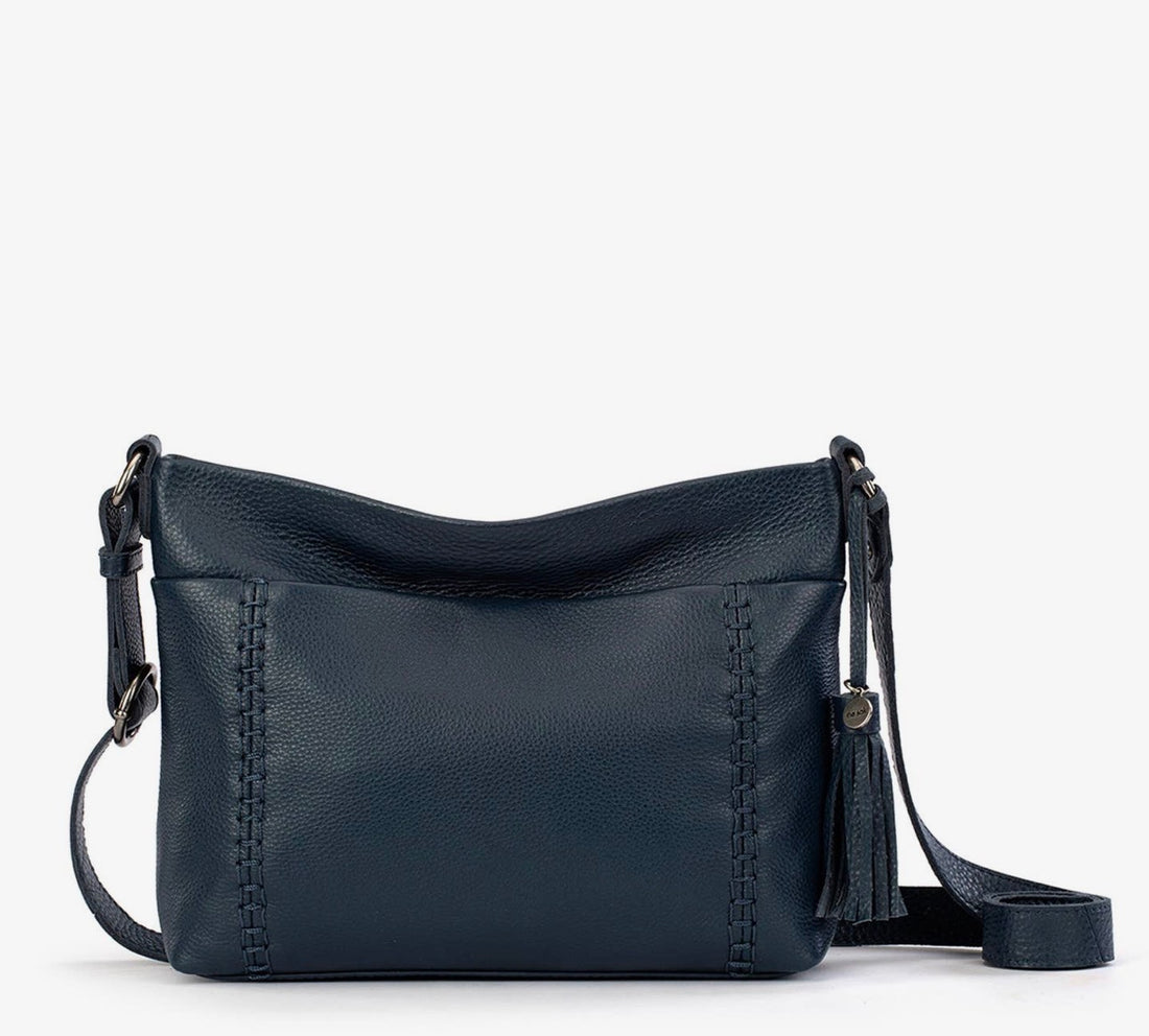 The Sak | Melrose Crossbody Leather-Indigo