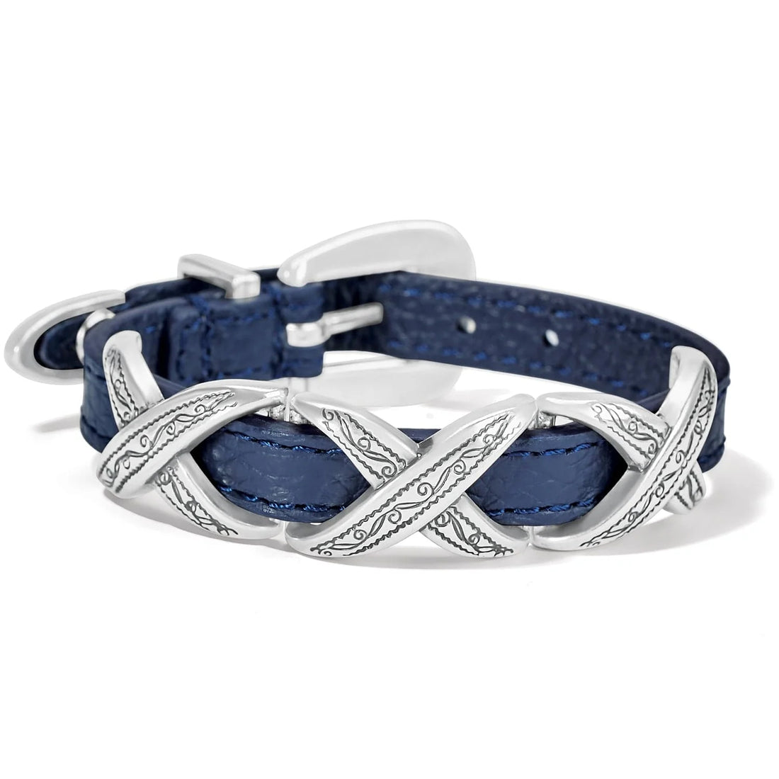 Brighton | Kriss Kross Etched Bandit Bracelet-7 Colors