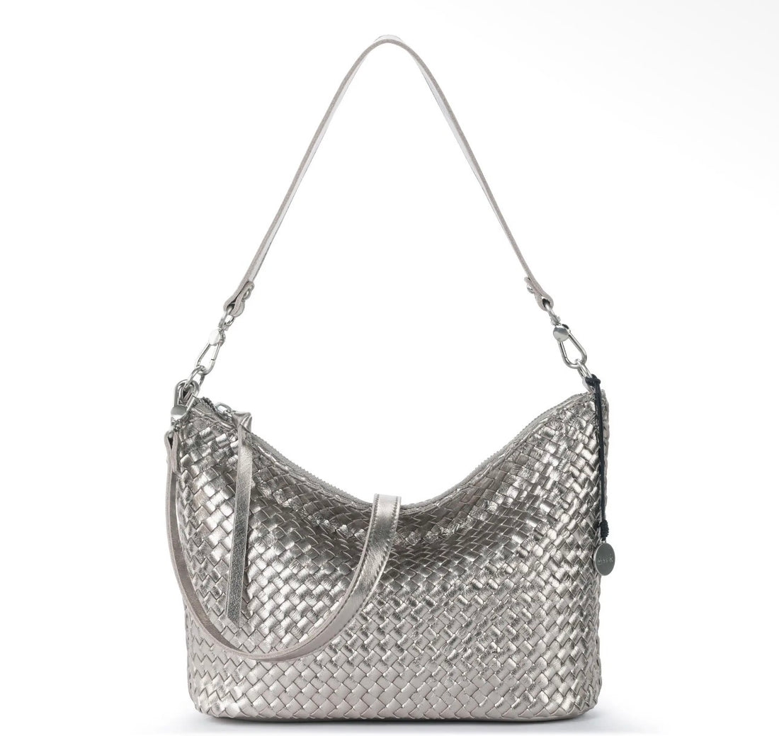 The Sak | Juniper Small Hobo Woven-Pyrite Woven