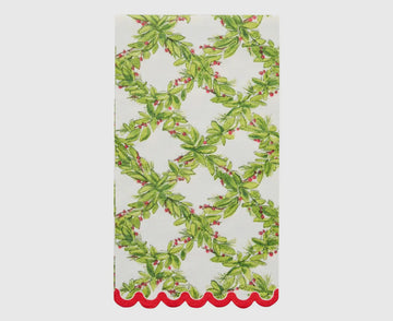 Sophistiplate Guest Towels-Holly Berry