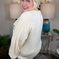 Fishing For Compliments Curvy Sweater