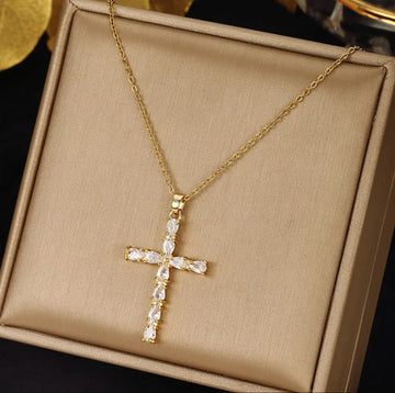 Pick Up Your Cross Necklace