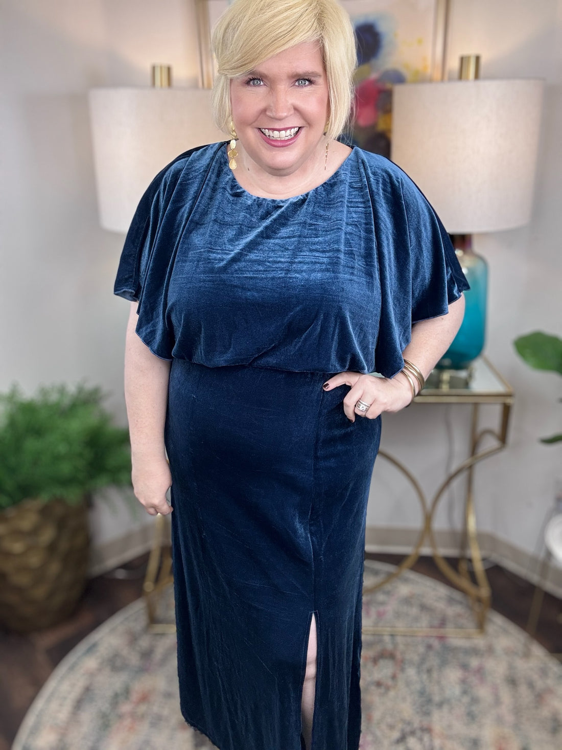 Grand Entrance Curvy Dress