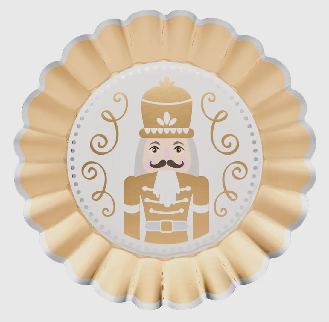 Sophistiplate Dinner Plate-Gilded Nutcracker