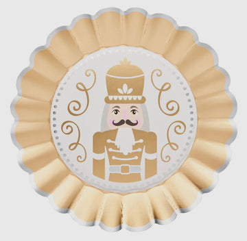 Sophistiplate Dinner Plate-Gilded Nutcracker