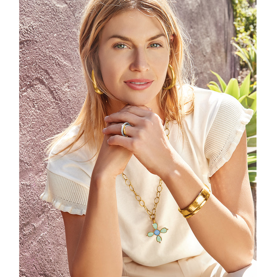 Brighton | Reine Gold Hoop Earrings