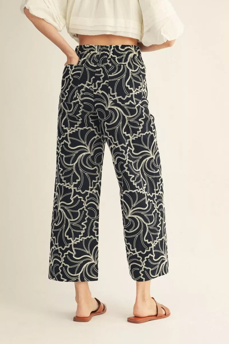 Remind Me Later Britches-Black