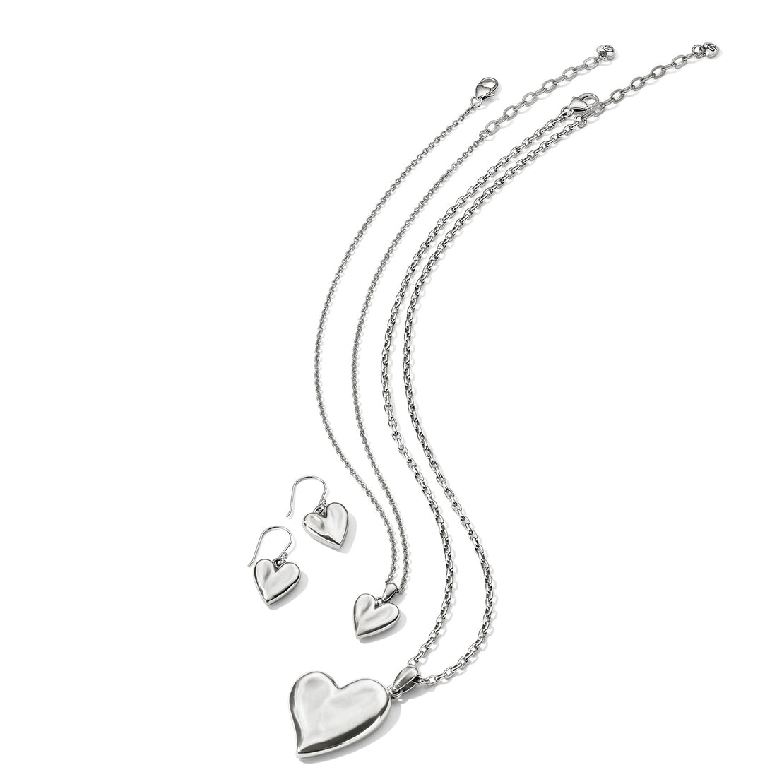 Brighton | Cascade Heart Reversible Necklace