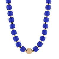 Faceted Beaded Necklace-3 Colors