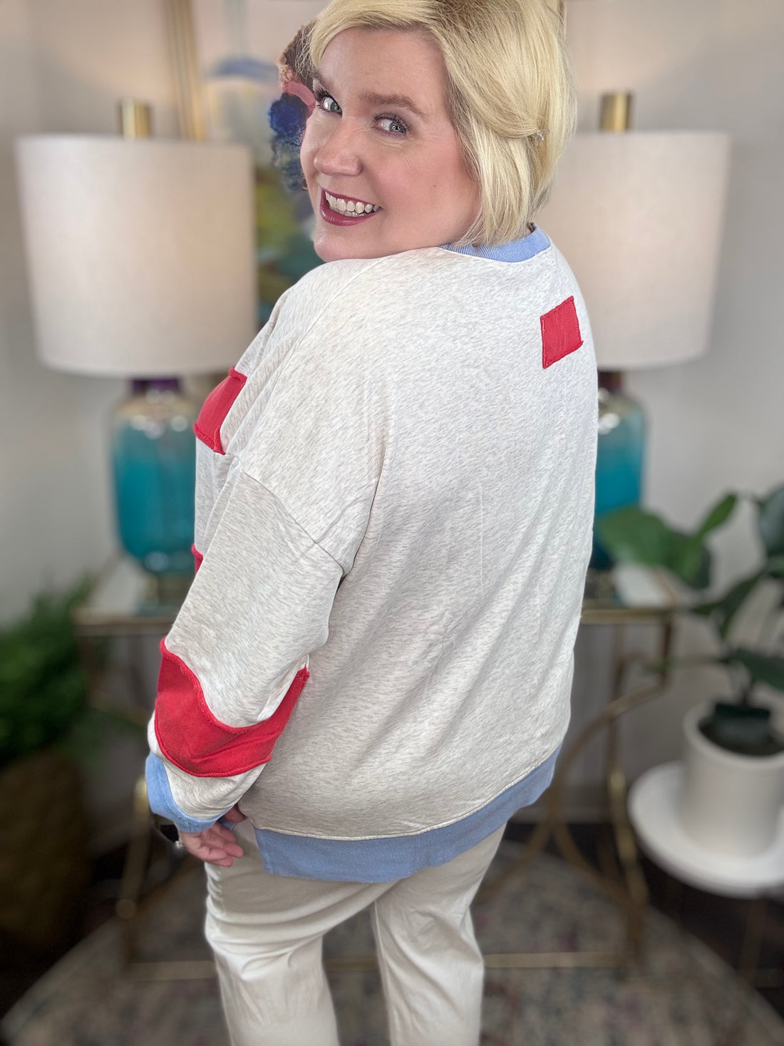 Oh My Stars Curvy Sweatshirt