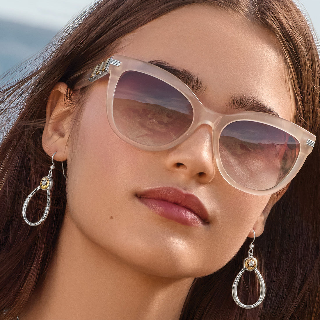 Brighton | Mosaic Nova French Wire Earrings