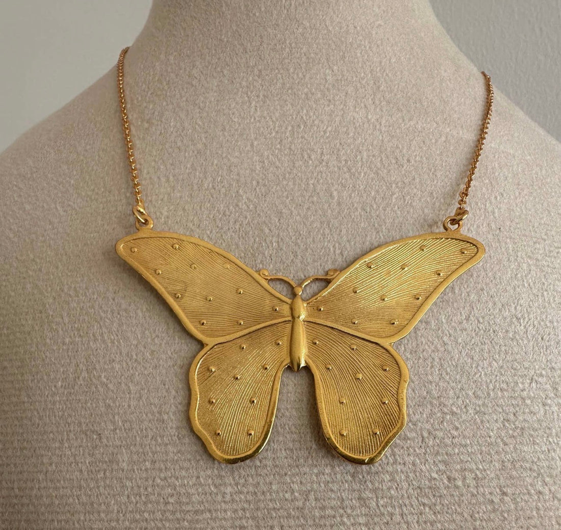 Butterfly Pendant Necklace