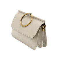 Joy Susan | Aria Ring Bag-Metallic Silver