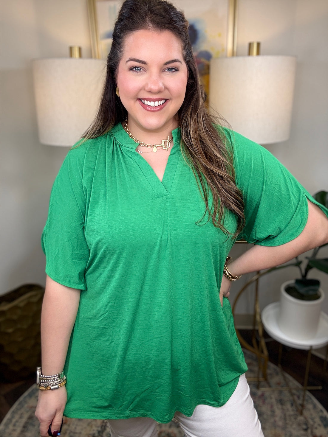 Lizzy Breeze Curvy Top