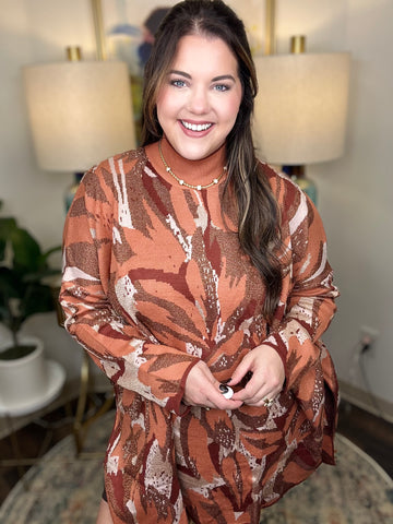 Balancing Act Curvy Sweater