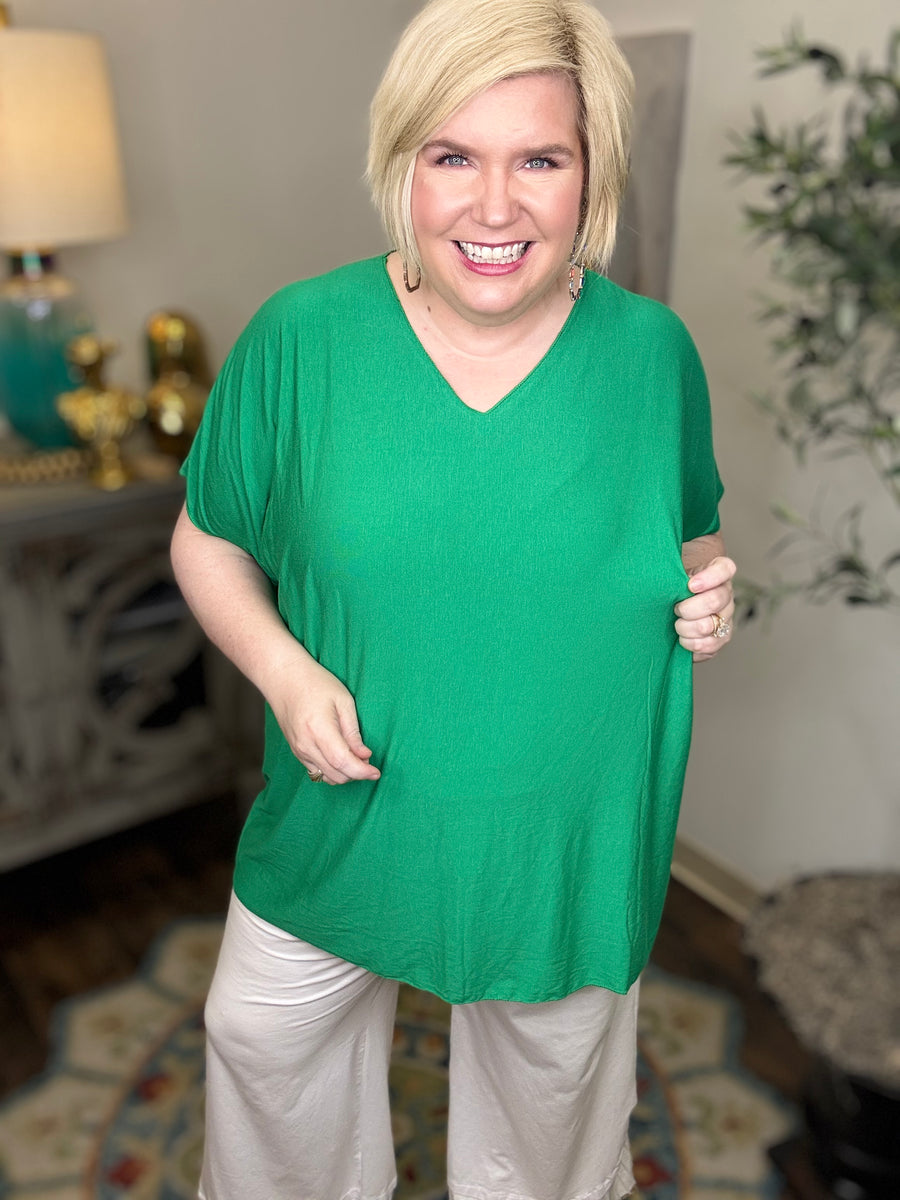 Essentially Perfect Curvy Tee-9 Colors