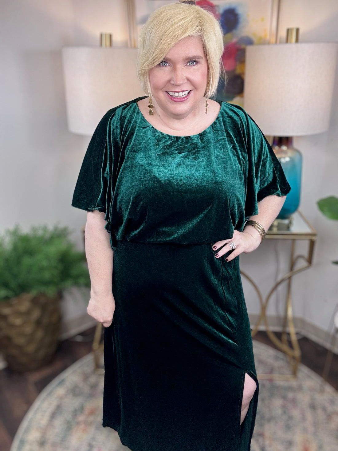 Grand Entrance Curvy Dress