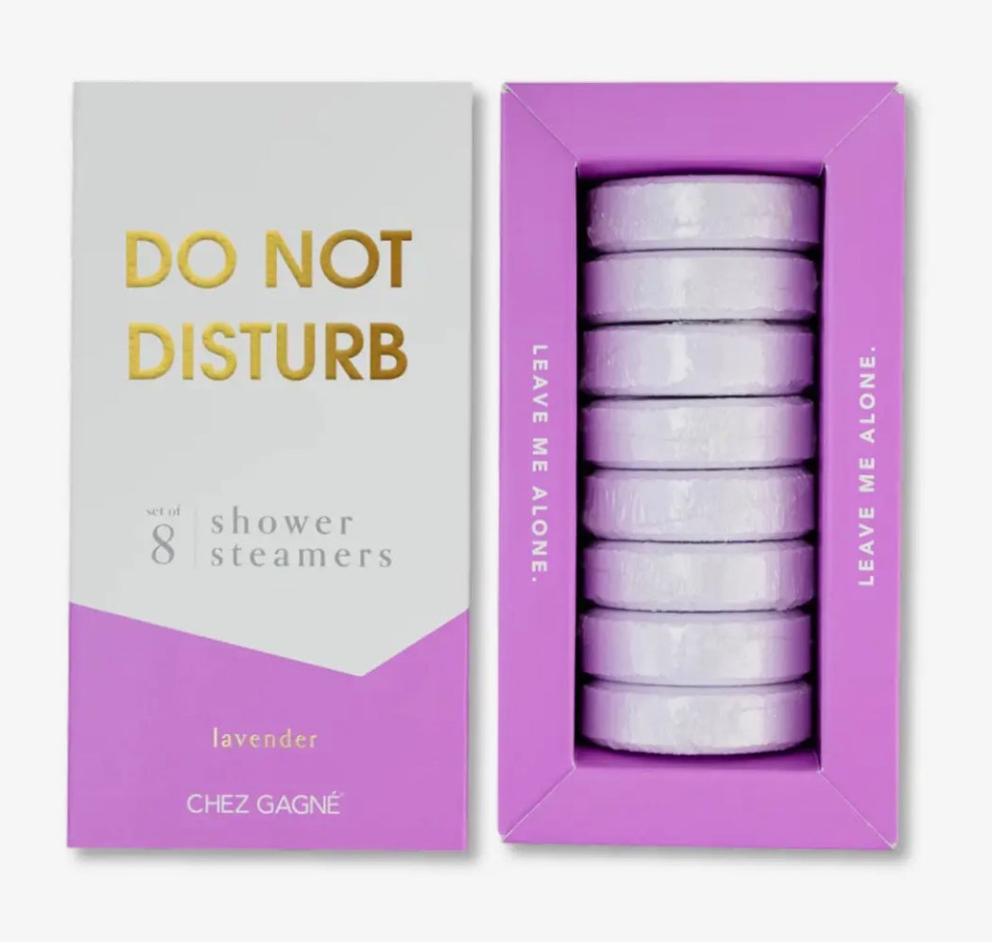 Do Not Disturb - Aromatherapy Shower
Steamers - Lavender - Set of 8