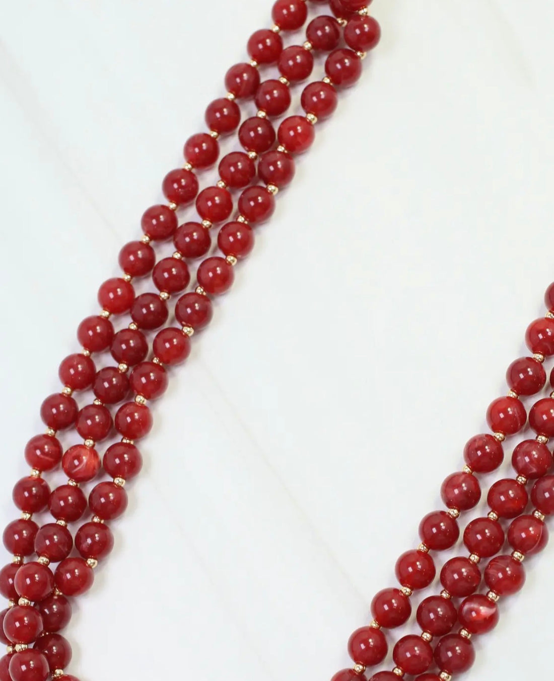 Caroline Hill | Brinley Necklace-Burgundy