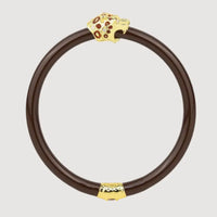 BuDhaGirl | Fauna Panther All Weather Bangle® (Awb®) - Chocolate