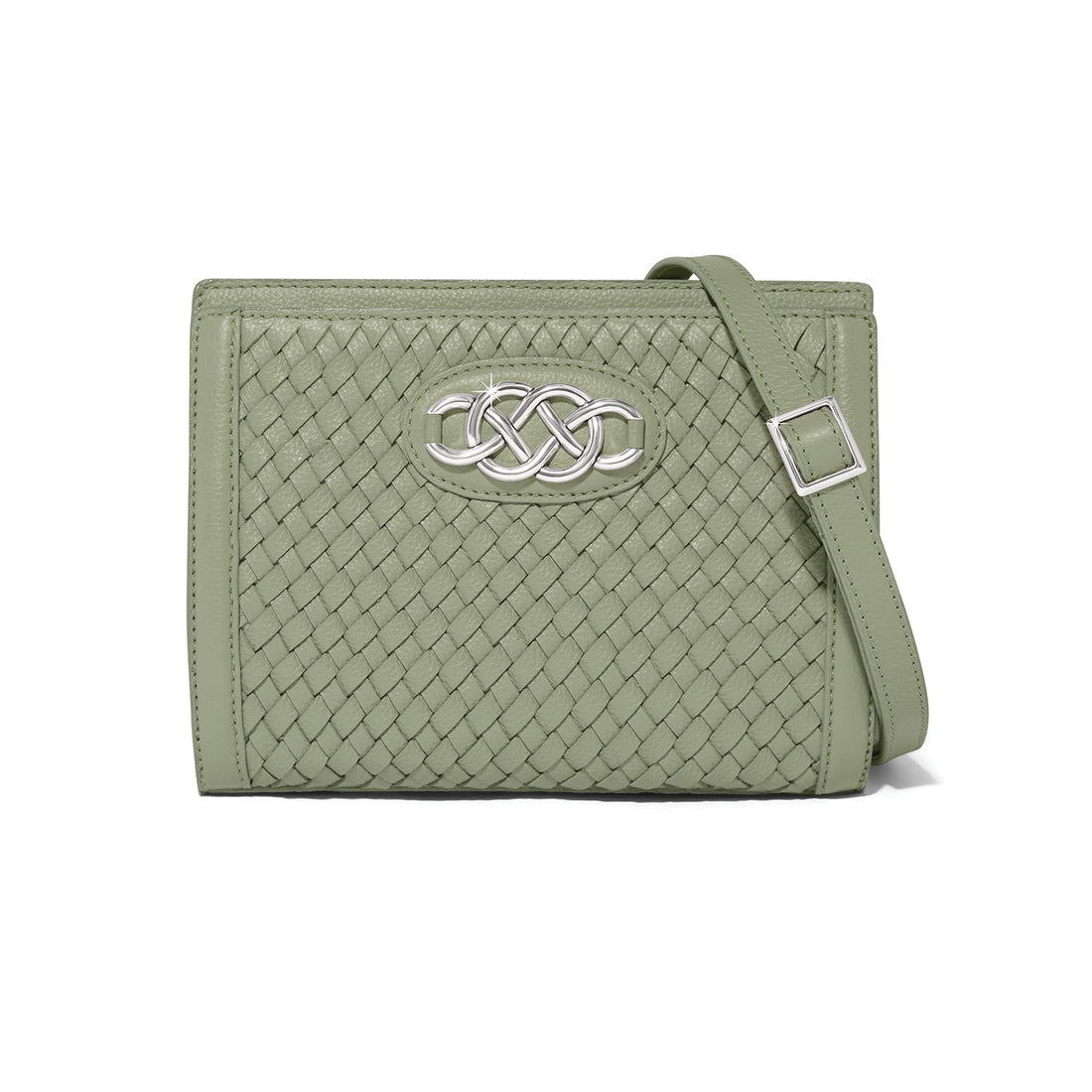 Brighton | Interlok Braid Findley Organizer Bag-Sage