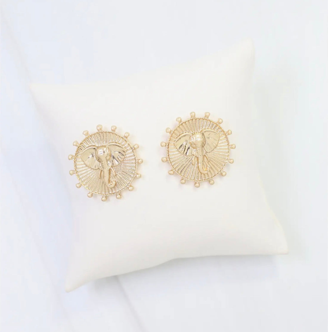 Caroline Hill | Carmen Coin Earring-Elephant