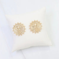 Caroline Hill | Carmen Coin Earring-Elephant