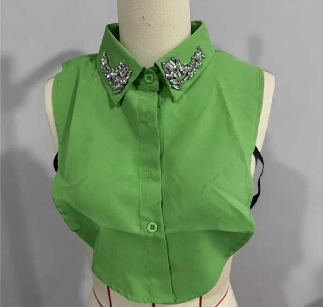 Faux Shirt Collar-9 Styles!!